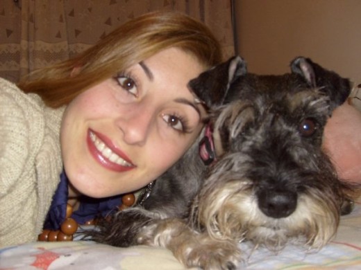 Nikito y yo en mi cuarto..2008